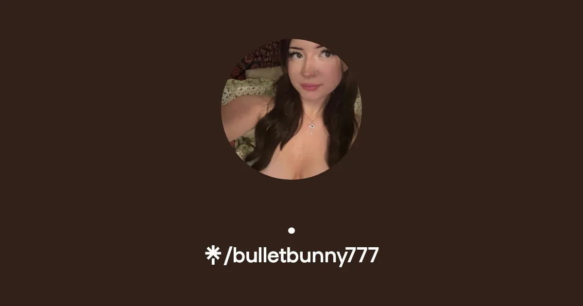 Bulletbunny777 camshow